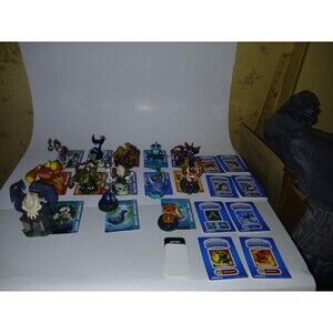 Skylanders Spyro's Adventure Wii Custom Bundle Of 13 Figures & Cards, 8 Stickers
